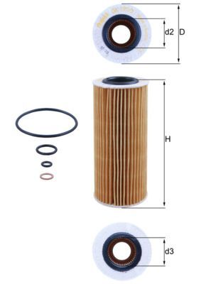 Bmw 3 Serisi E46 5 Serisi E60 Yağ Filtresi M57 11427788460