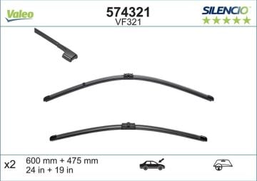 Bmw 3 Serisi E90 Silecek Süpürgesi Ön takım 61610427668