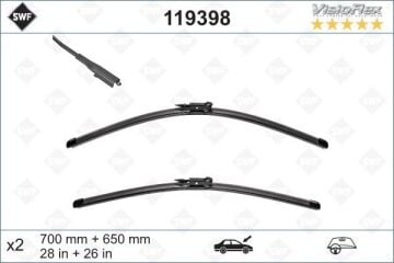 Mercedes Vito W639 Silecek Süpürgesi Takımı Ön 700mm/650mm 2003-2014 A6398200200
