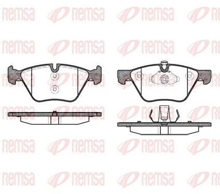 Bmw 3 Serisi E90 5 Serisi E60 F10 Ön Balata 3411 6 775 310