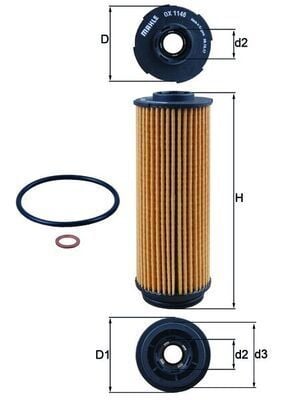 Bmw F20 F22 F30 G20 G22 G30 Yağ Filtresi B57 B58 11428583898