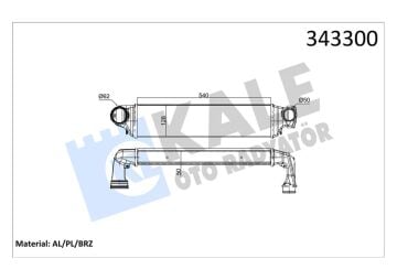 Bmw 3 Serisi E46 Turbo Intercooler Radyatörü M47 M57 17517786351