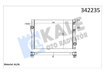 Bmw X5 E70 F15 Motor Su Radyatörü M57 N57 N55 17117533472