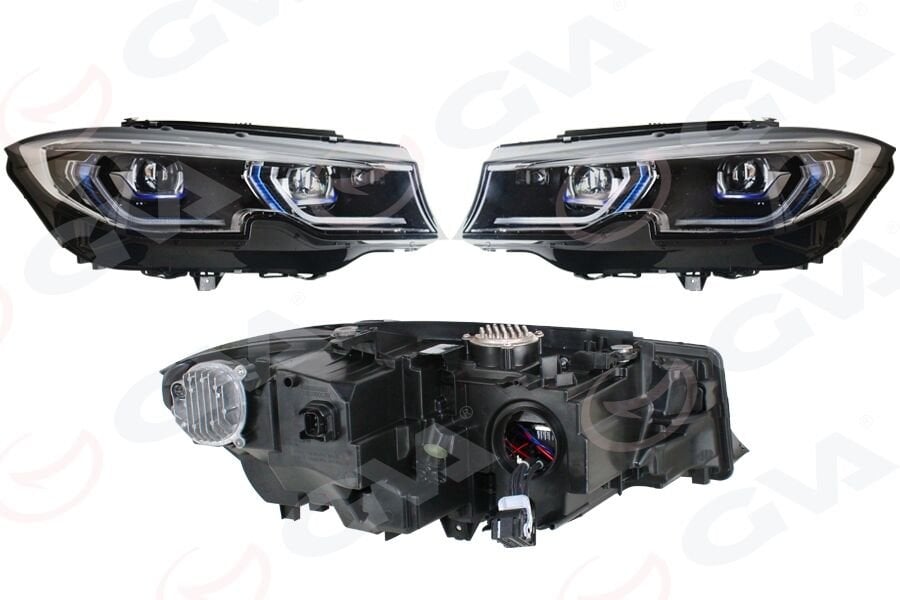 Bmw 3 Serisi G20 Komple Sağ Sol Far Takım Beyinleri Üzerinde Set 63118496161