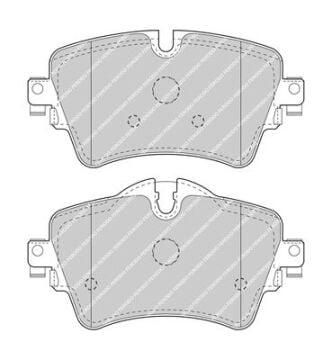 Bmw 2 Serisi F45 Balata Ön 34106874034