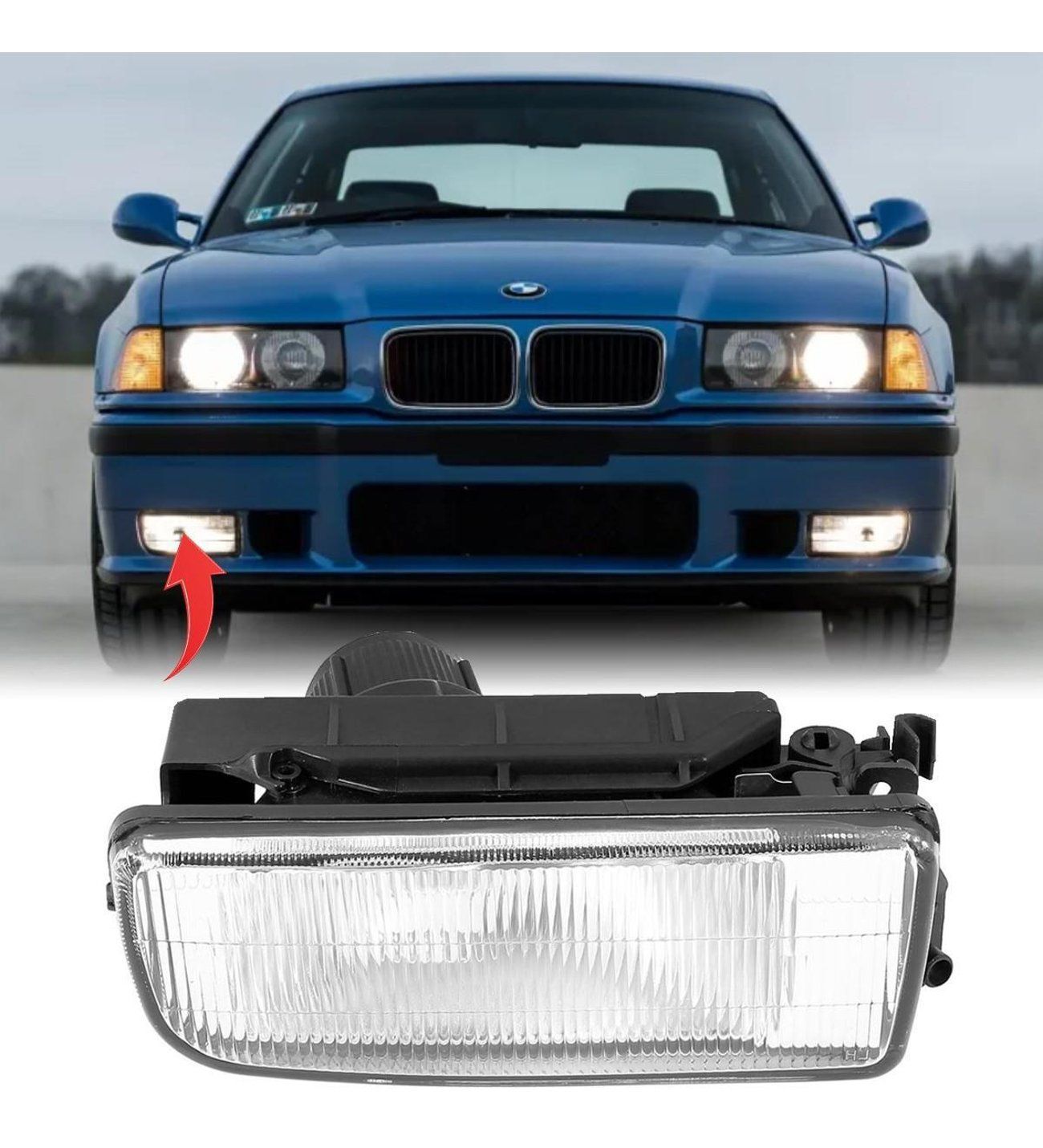 Bmw 3 Serisi E36 Sis Farı Sağ 90-99 63178357390