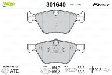 Bmw 3 Serisi E90 E92 E93 5 Serisi E60 F10 Fren Balatası Ön 34116763617