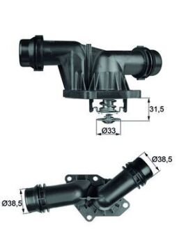 Bmw E46 Kasa 320d M47 Motor Termostat Komple 11532247019