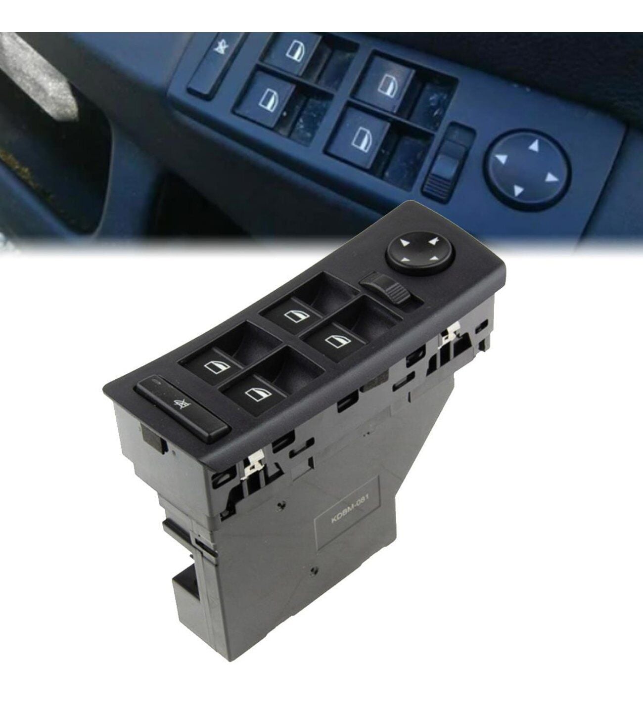 Bmw X5 E53 Sol Ön Cam Düğmesi Katlamasız 98-06 61316962505