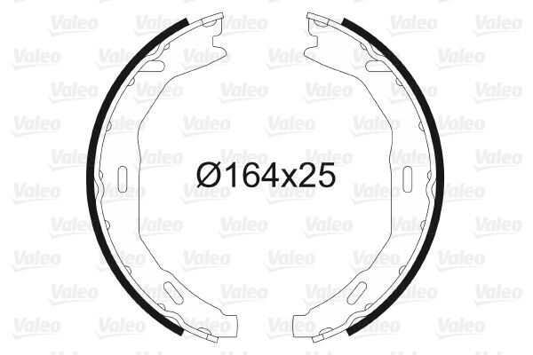 Mercedes C Serisi W204 Arka Park Freni (El Fren Balatası) A0044208620