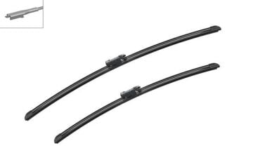 Mercedes S Serisi W222 Silecek Süpürgesi Ön 650mm/550mm 14- A2228201345