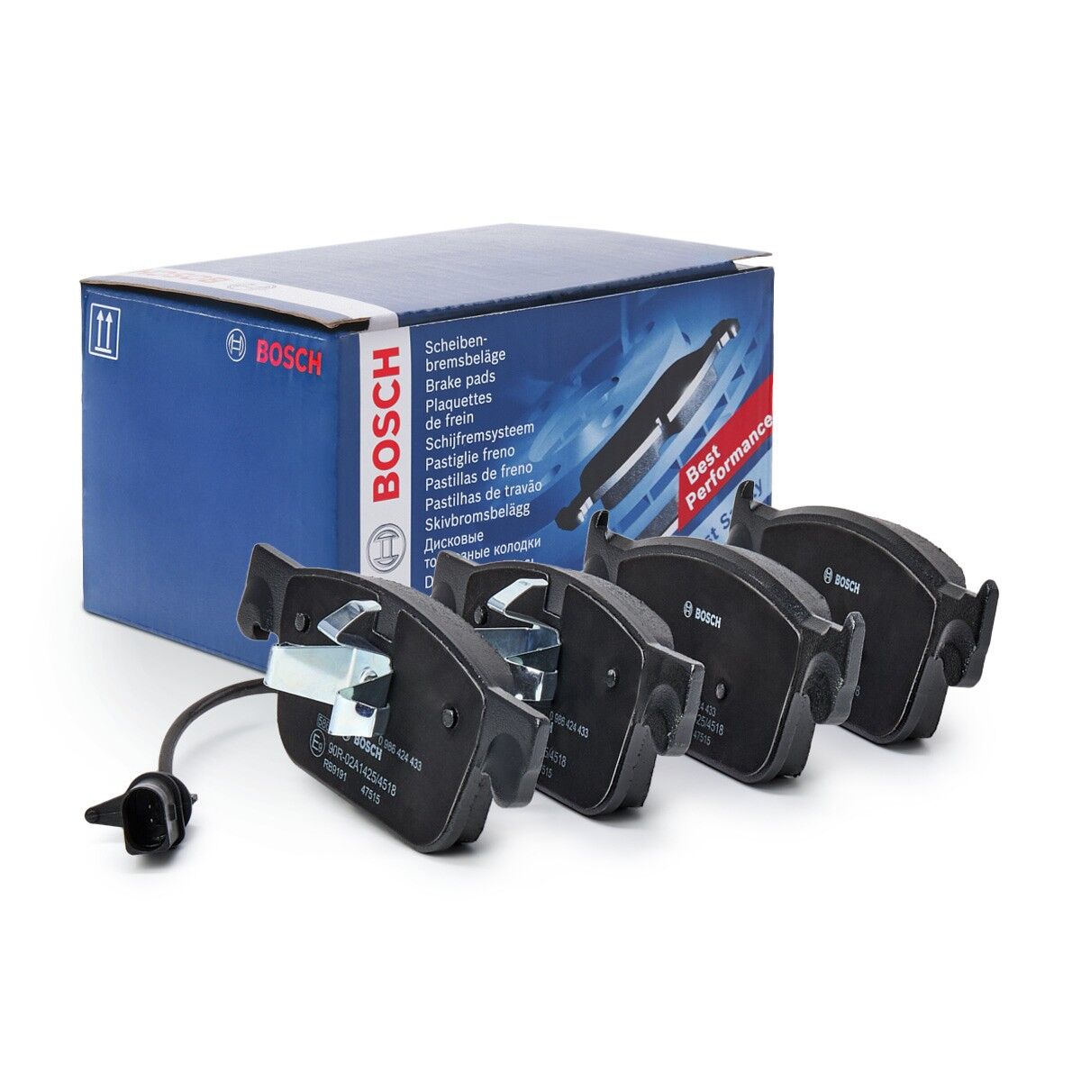 Audi A4 2016 Sonrası Ön Fren Balata Takımı Bosch 8W0698151AG