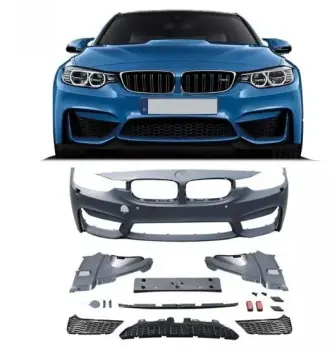 Bmw 3 Serisi F30 F80 Komple Dolu Ön Tampon Seti