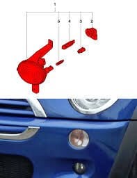 Mini Cooper R50 R52 R53 Sinyal Lambası Sol 63137165861