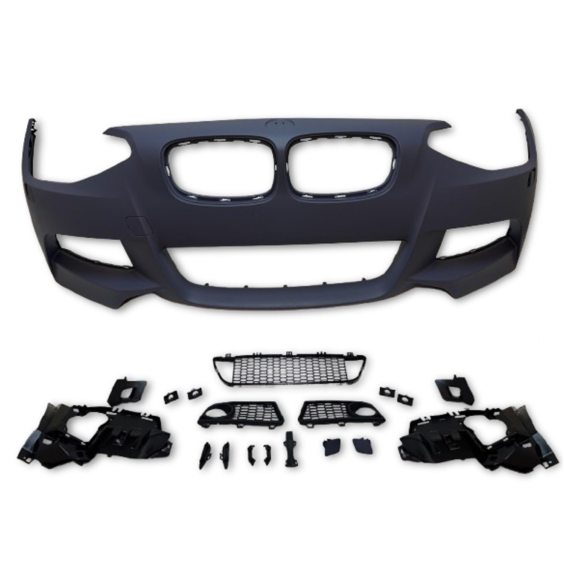 Bmw 1 Serisi F20 F21 Komple Tampon Ön Far Yıkamalı PDC'li M-Tech 2011-2014