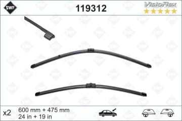 Bmw 3 Serisi E90 Kasa 2005-2009 Silecek Takımı 600/475mm 61610427668