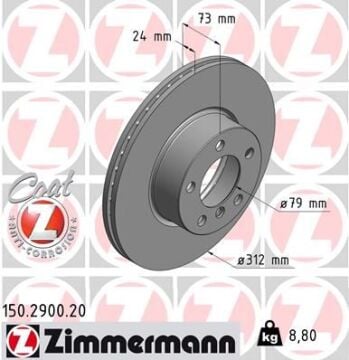 Bmw 1 Serisi F20 2 Serisi F22 3 Serisi E90 F30 E92 4 Serisi F32 F33 F36 Fren Diski Ön Takım 34116792219