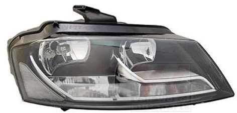 Audi A3 Far Sağ Motorlu Siyah Sportback/Hatchback 2009-2012 8P0941004BB