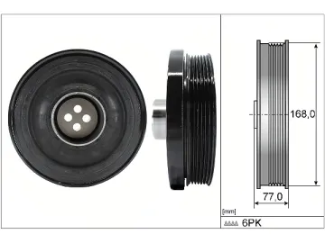 Bmw E81 E82 E90 E92 E60 Krank Kasnağı N47 N47N 11237823191