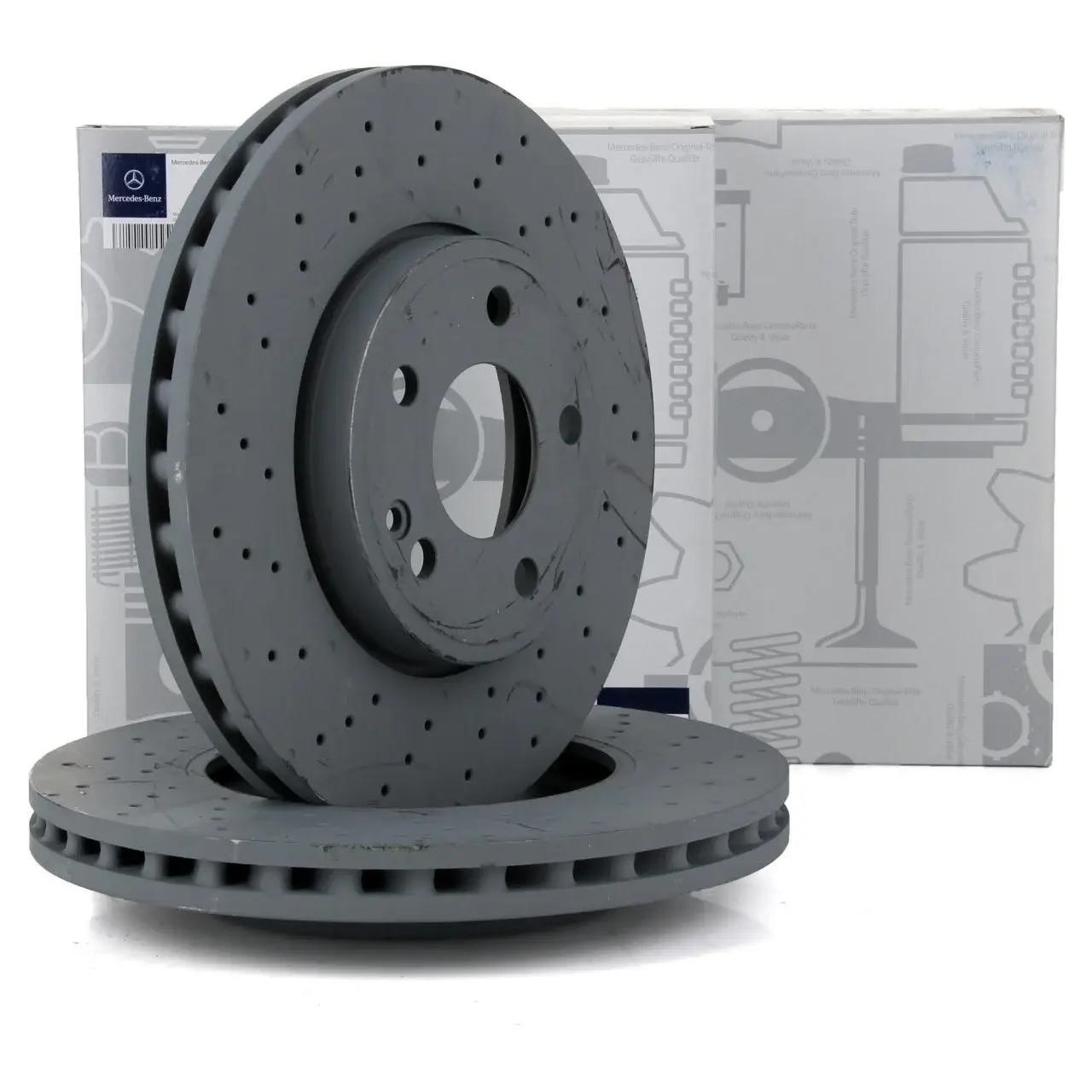 Mercedes CLA 180 CDI Fren Diski Ön Delikli Takım A2464212512