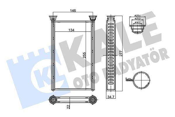 Bmw 3 Serisi F30 Kalorifer Radyatörü N13 N20 N26 N47 64119229486