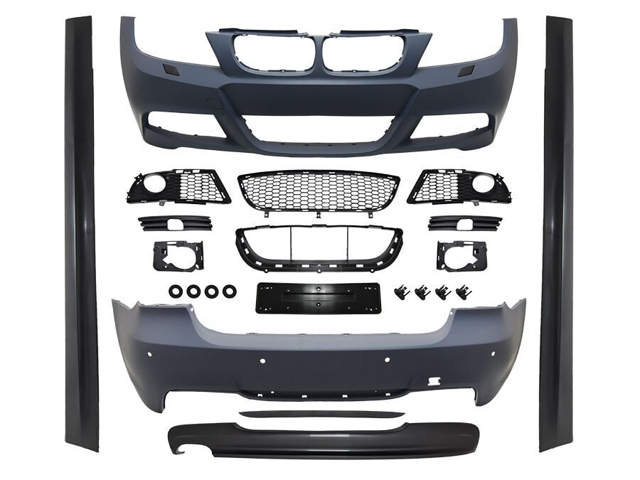 BMW E90 LCİ ÖN ARKA KOMPLE DOLU TAMPON SETİ MTECH 08-11