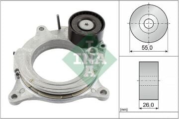 Bmw 3 Serisi G20 V Kayış Gergi Rulmanı Kütüklü B37 B57 N47 11288579118