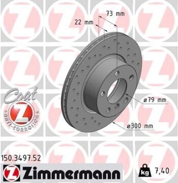 Bmw 1 Serisi F20 3 Serisi F30 4 Serisi F32 F33 F36 Fren Diski Ön Delikli Takım 34116792217