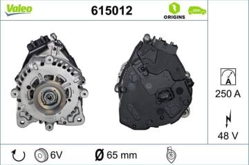 Alternatör 48V 250A VW Golf 8 Audi A3 Leon Octavia Passat Tiguan T-Roc 1.0 TSI 1.5 TSI 2020- 05E903018G