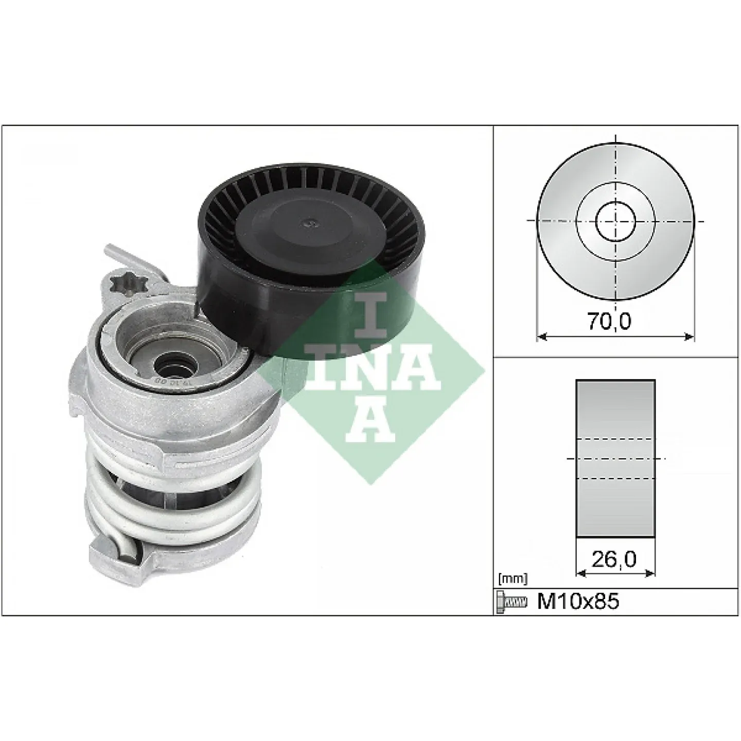 Bmw 3 Serisi E46 E90 E92 V Kayış Gergisi Komple 11287524267