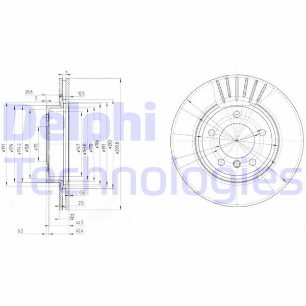 Bmw 3 Serisi E46 Fren Diski Ön Takım 34116864058