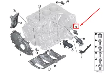 Bmw 1 Serisi F20 X1 F48 Yağ Müşürü B37 B38 12618576615