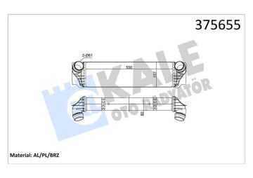 Bmw 5 Serisi F10 N54 N55 Turbo Radyatörü 17517577115