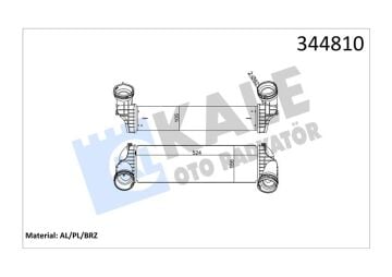 Bmw X5 E70 F15 Turbo Radyatörü N55 M57 N57 17517809321