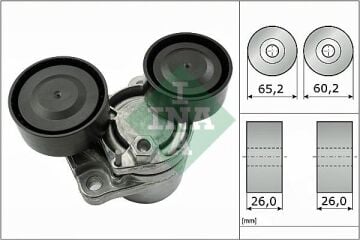Bmw 3 Serisi E90 E92 E93 5 Serisi F10 X5 F15 V Kayış Gergi Kütüğü 11287823199