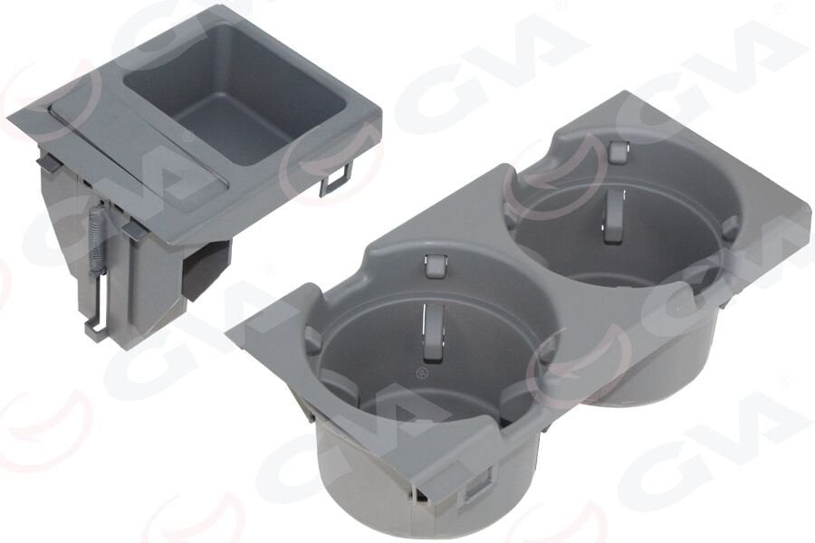 Bmw 3 Serisi E46 Bardaklık ve Madeni Para Kutusu Set Gri 98-04