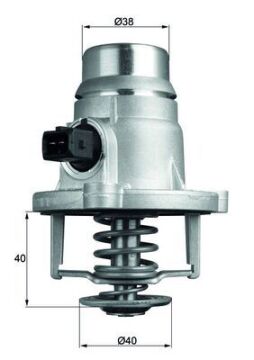 Bmw 3 Serisi F30 G20 M3 4 Serisi F32 F33 G22 5 Serisi E60 F10 G30 Termostat Gövdeli 11537586885