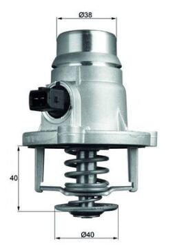 Bmw 3 Serisi F30 G20 M3 4 Serisi F32 F33 G22 5 Serisi E60 F10 G30 Termostat Gövdeli 11537586885