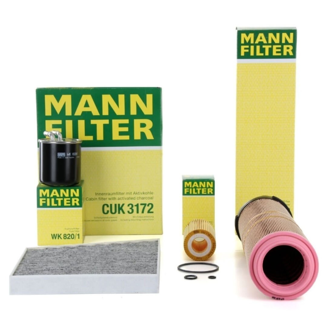 Mercedes W211 Kasa E320 CDI Periyodik Bakım Filtre Seti Mann Marka