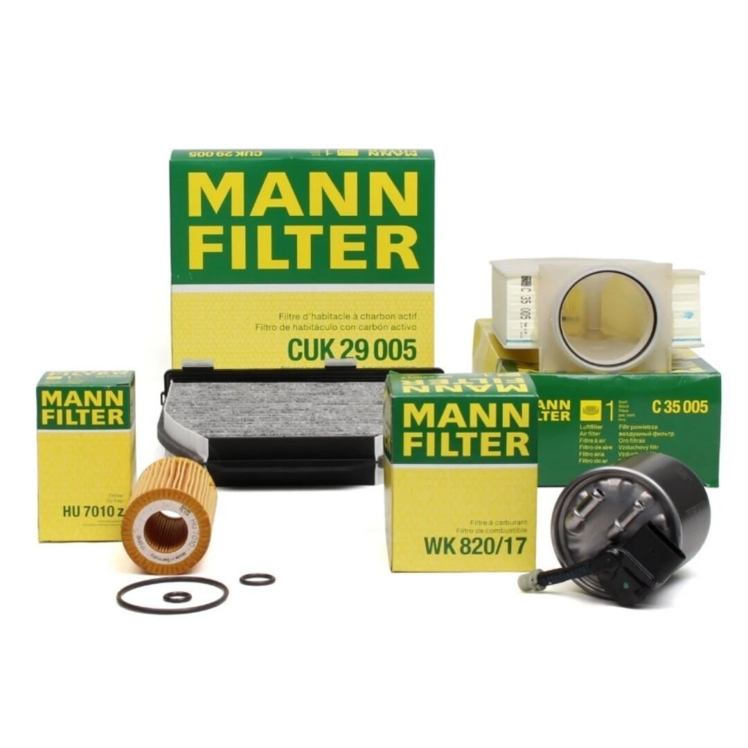 Mercedes E250 CDI W207 Kasa Uyumlu Mann Periyodik Bakım Filtre Takımı