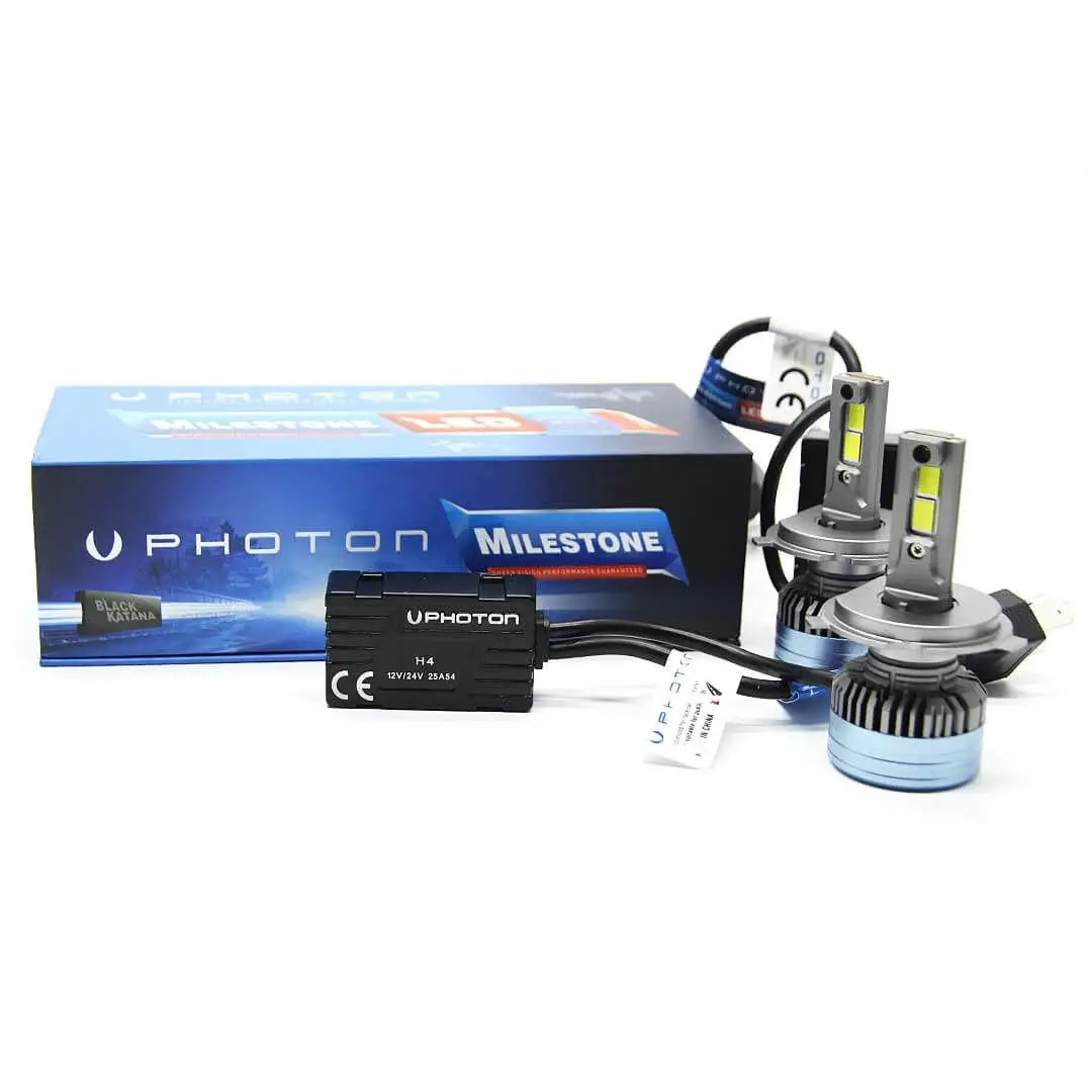 Photon Milestone Black Katana Edition H4 Led ML2654