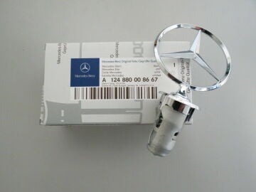 Mercedes W201 W123 W124 W126 W201 Panjur Yıldızı - Panjur Logosu - Panjur Arması A1248800086