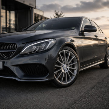 Mercedes C Serisi W205 Jant Göbeği (Arma) Orijinal A17140001255337