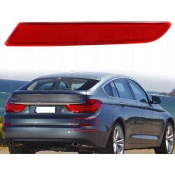 Bmw 5 Serisi F07 Gran Turismo Arka Tampon Reflektörü Sağ Orijinal 63147199648