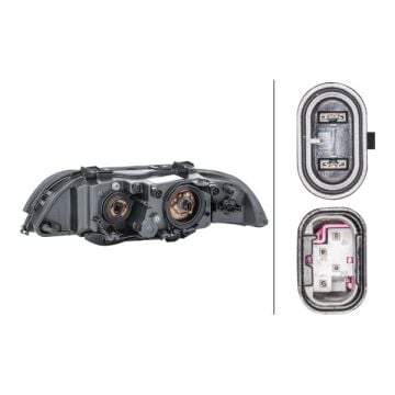 Bmw 5 Serisi E39 Far Sağ Halojen Sarı Sinyal 96-00 63128362464