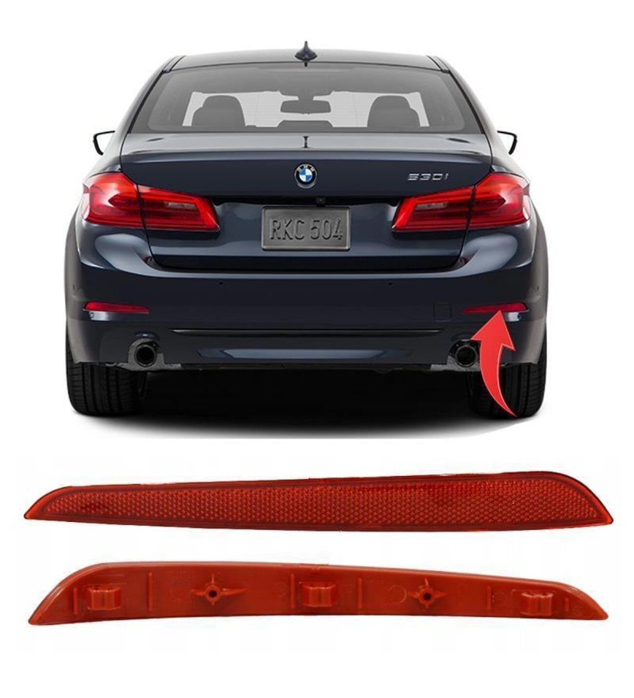 Bmw 5 Serisi G30 Arka Sağ Reflektör 2017 Sonrası 63147388766