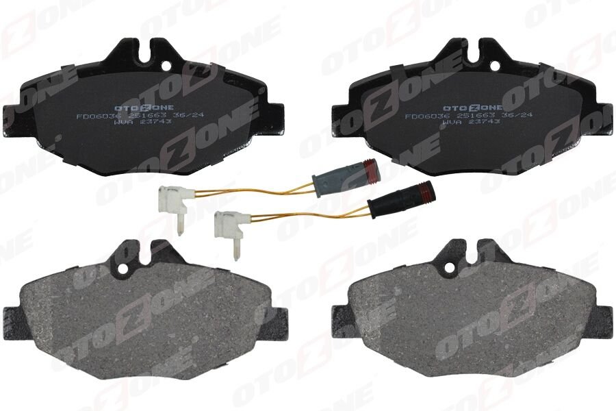 Mercedes Benz E Serisi W211 Ön Fren Balatası 2003 - 2008 A0034209920