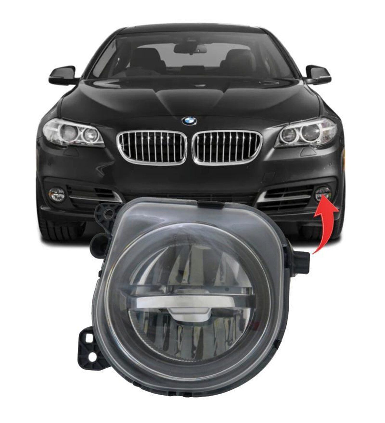 Bmw 5 Serisi F10 Sis Farı Led Sol 14-16 63177311293