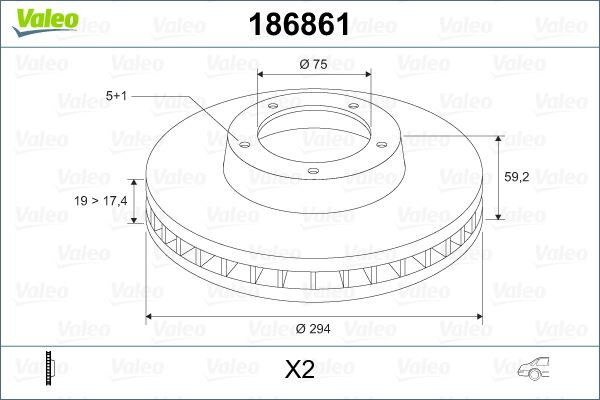 Bmw 3 Serisi E46 Fren Diski Arka Takım 34216864056