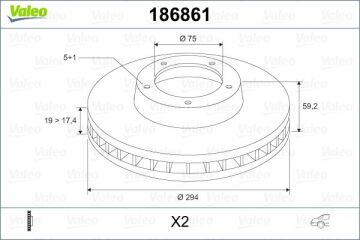Bmw 3 Serisi E46 Fren Diski Arka Takım 34216864056